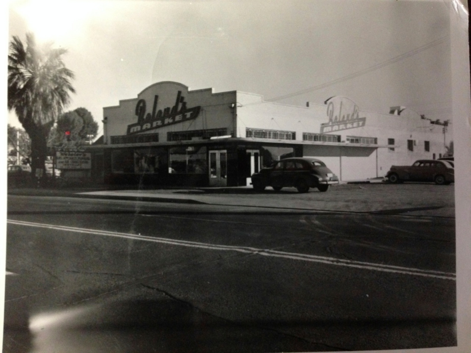 Roland's Market in the 1950's