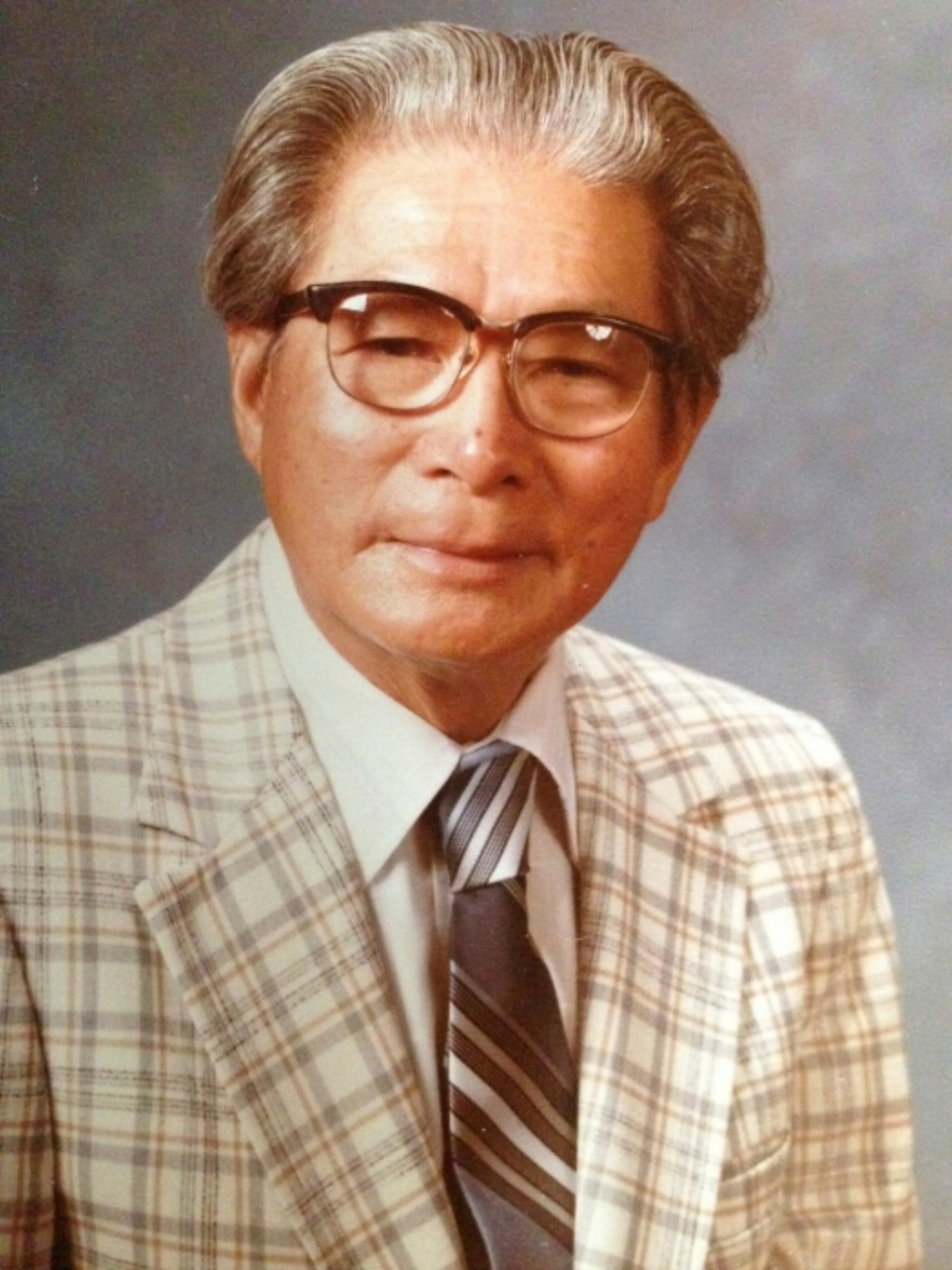 Roland's retirement photo, 1982