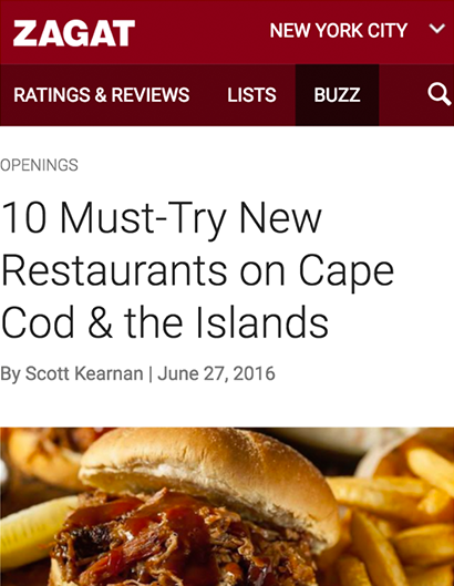 10 MUST-TRY NEW RESTAURANTS ON CAPE COD & THE ISLANDS