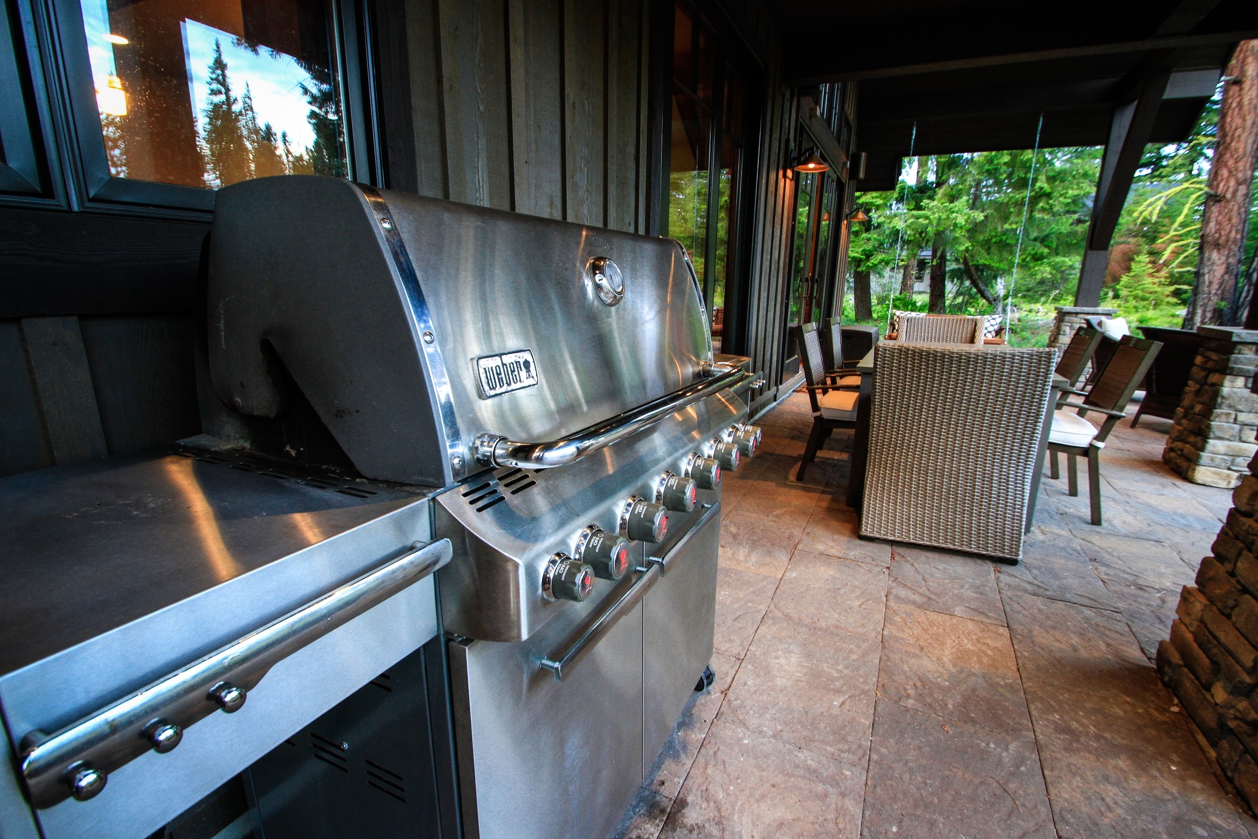 Top-of-the-line Weber BBQ