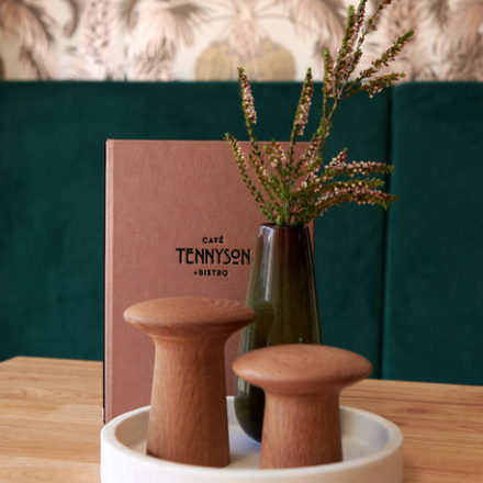 Café Tennyson Branding - Menu