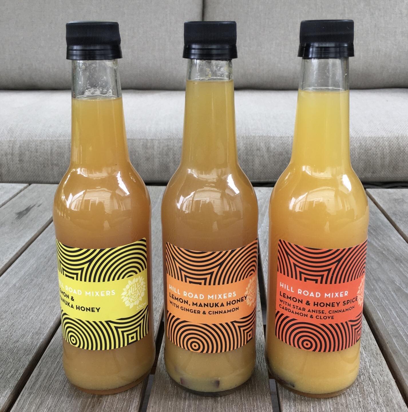 A summery citrus range of mixer drink labels for Hill Road Orchard recently.
🍊🍋