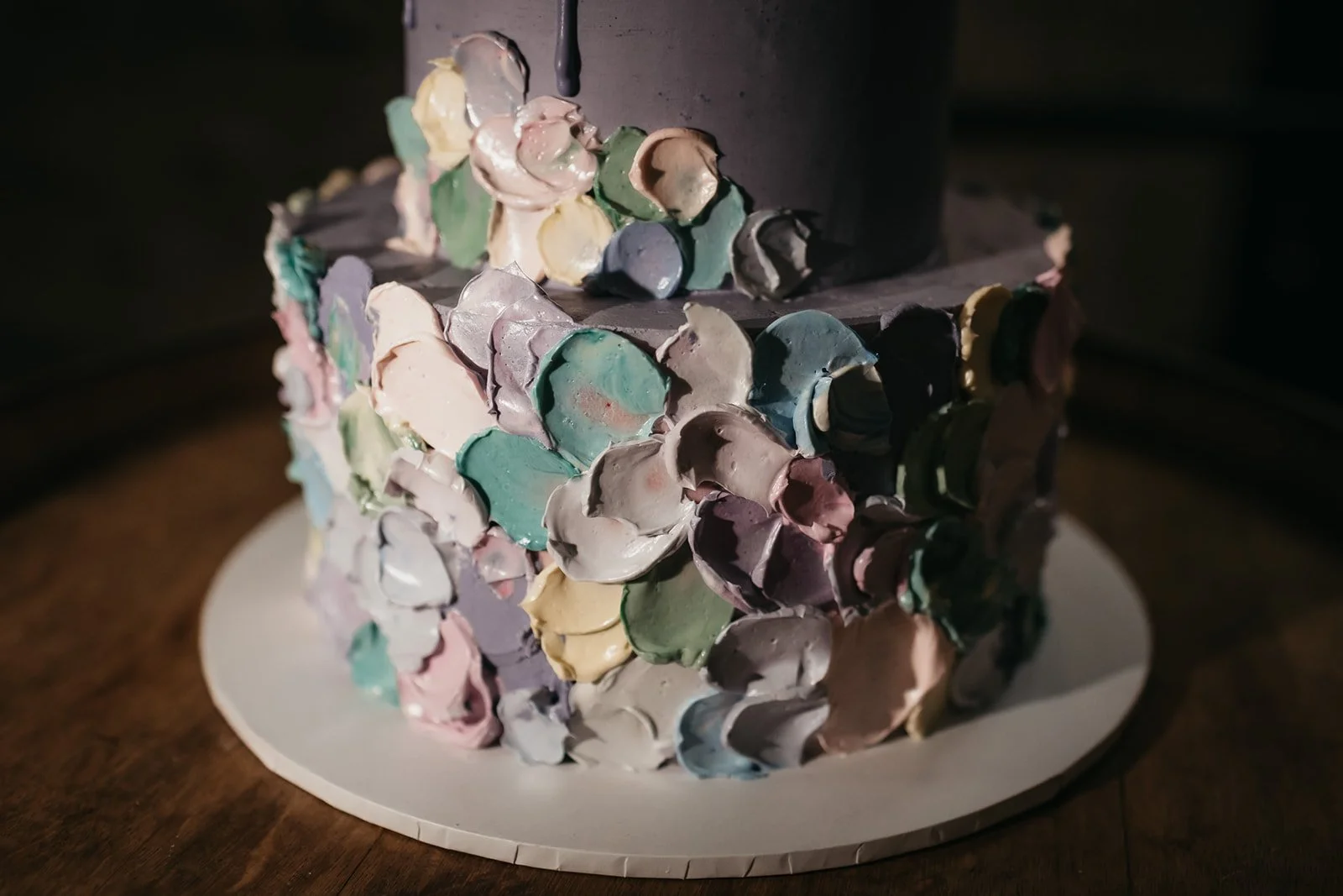 Lia & Tim's vegan wedding cake