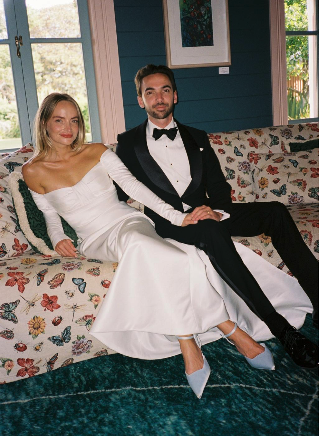 Ebanny & Ed's vegan wedding cake