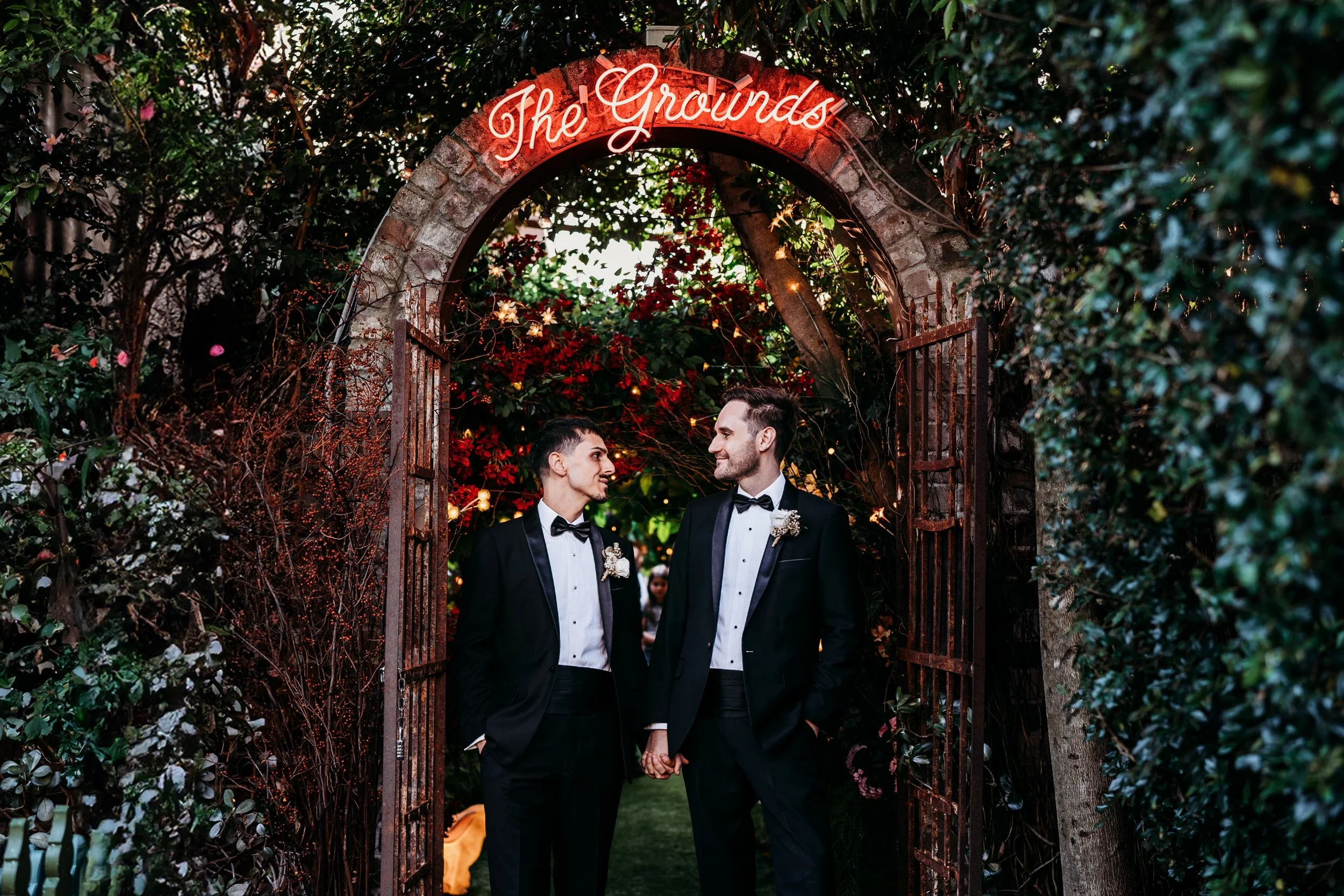 Stefano & Micheal's vegan wedding cake