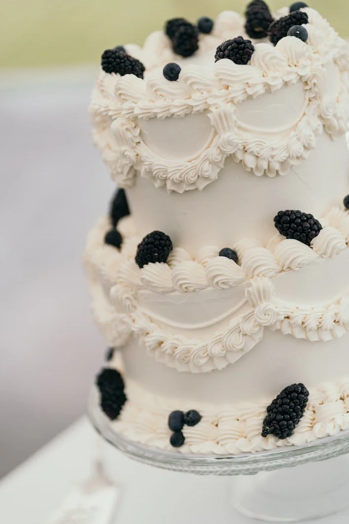 Ebanny & Ed's vegan wedding cake