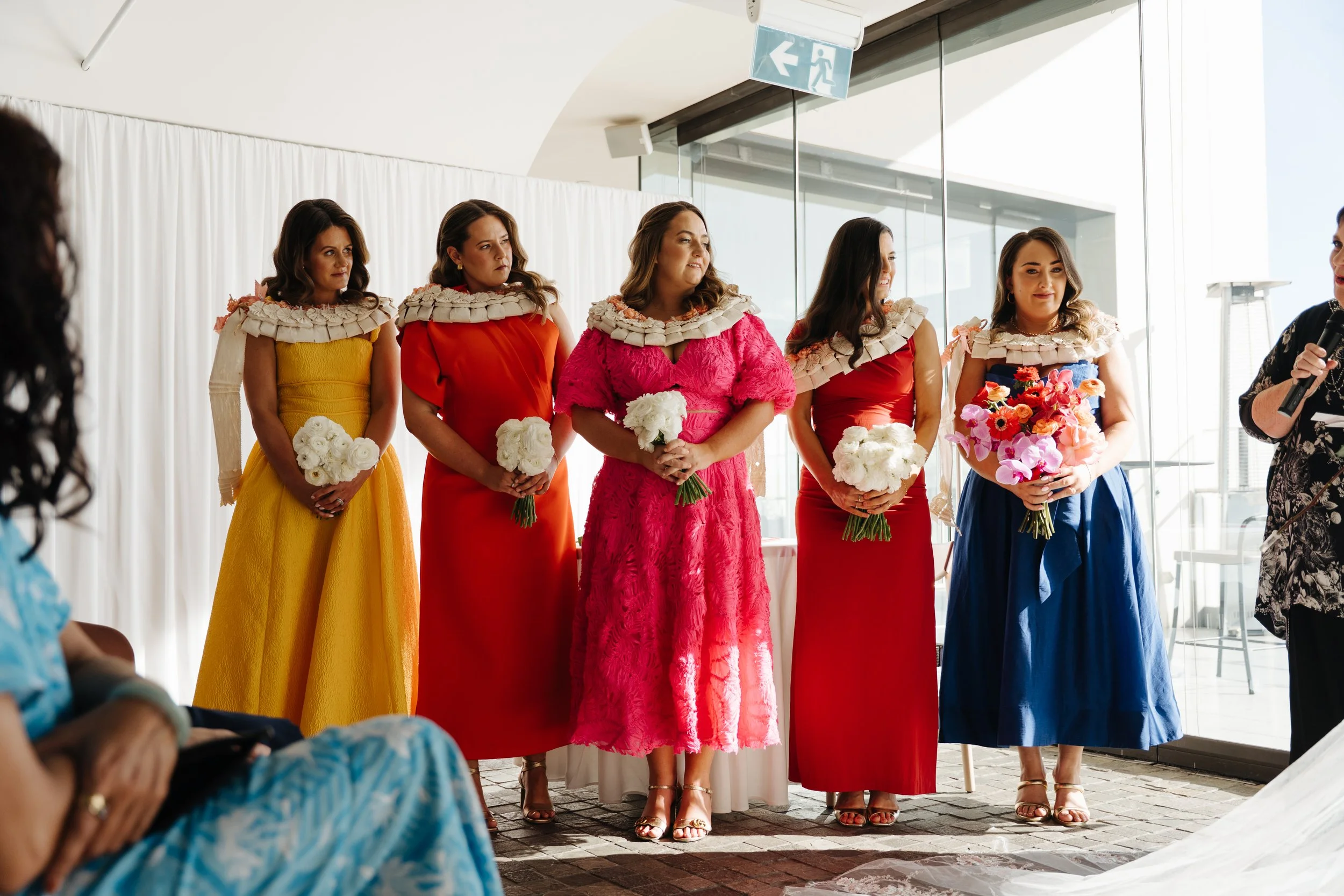 Sophia & Andrew's vegan wedding cake