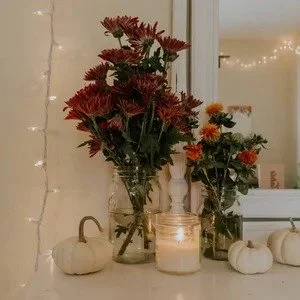 I never thought I would be so invested in celebrating the season of decay when the Earth is blooming all around me. 

Old me would call me a walking contradiction. 

A stickler for the seasonal correctness... 

I wrote this piece a few years back... 