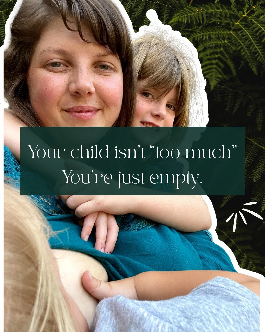 I would never say a child is &ldquo;too much&rdquo;.

But I do know what it&rsquo;s like to feel "not enough" to keep up with their needs.

I&rsquo;ve been the mother reading "The Explosive Child".
I&rsquo;ve been deep in the high