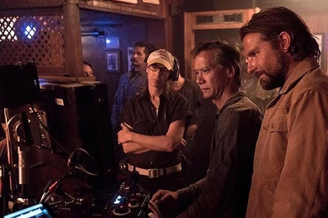 Have you seen A Star is Born? Here, Scott Sakamoto (@pscottsakamoto) shows off his skills on the Alpha Wheels next to director Bradley Cooper, and key grip Tana Dubbe watching the shot. Director of photography @libatique and Movi guru @chrherr off in