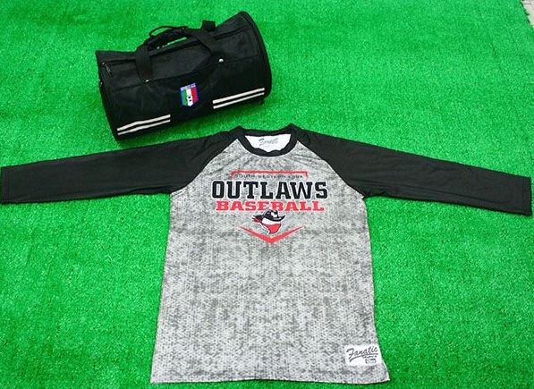 Black Grey and Red Baseball Uniforms, Jerseys