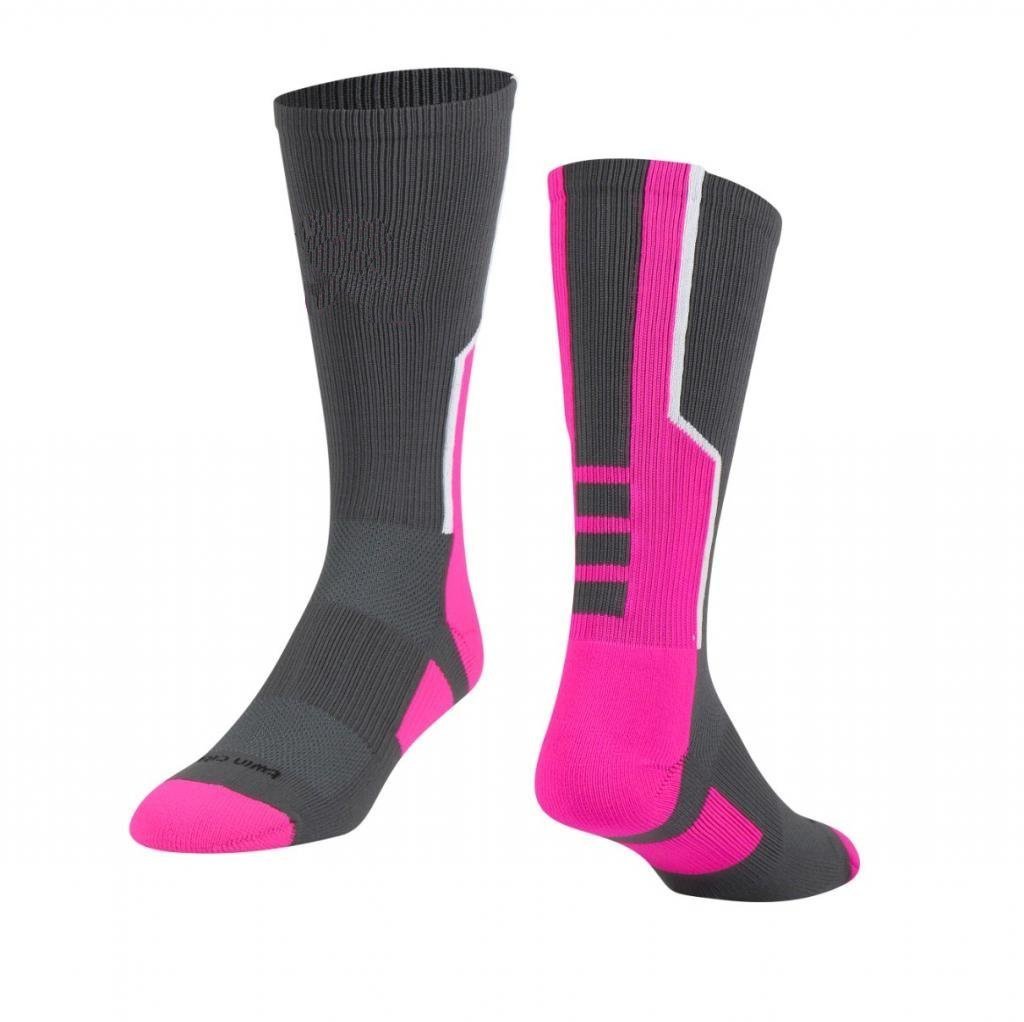 pink nike basketball socks