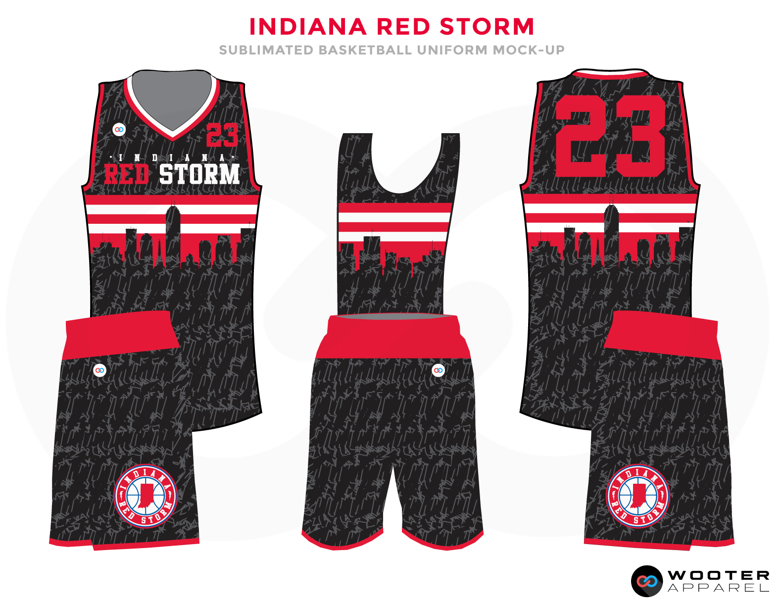 black and red jersey basketball