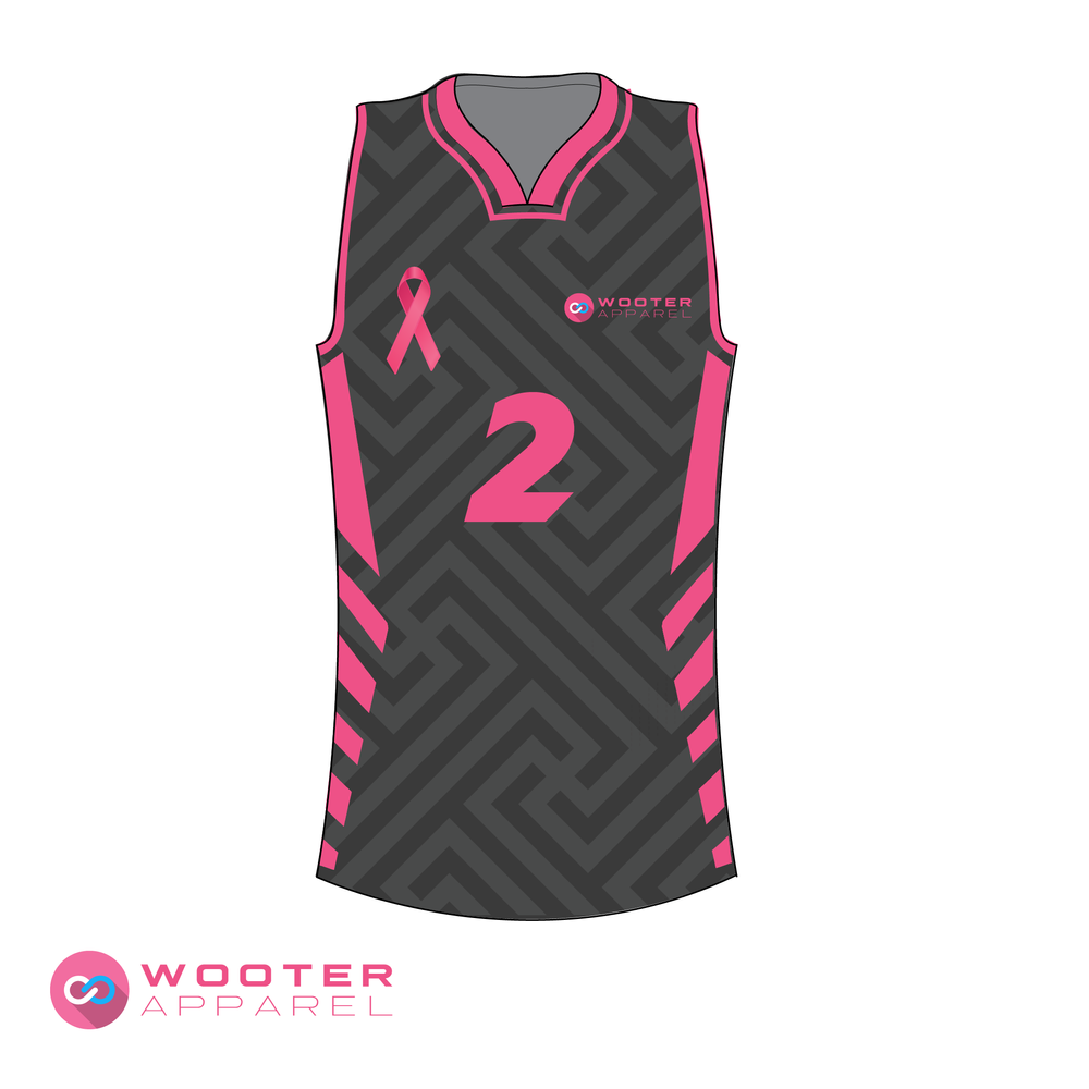 Breast Cancer Awareness | Custom Breast Cancer Sports Uniforms | Wooter  Apparel