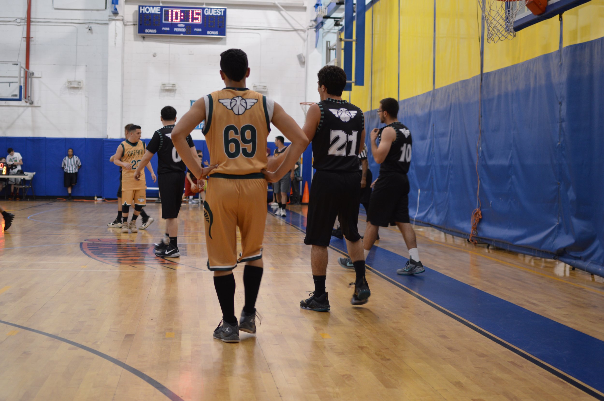 Yellow Black and White Basketball Uniforms, Jersey and Pants