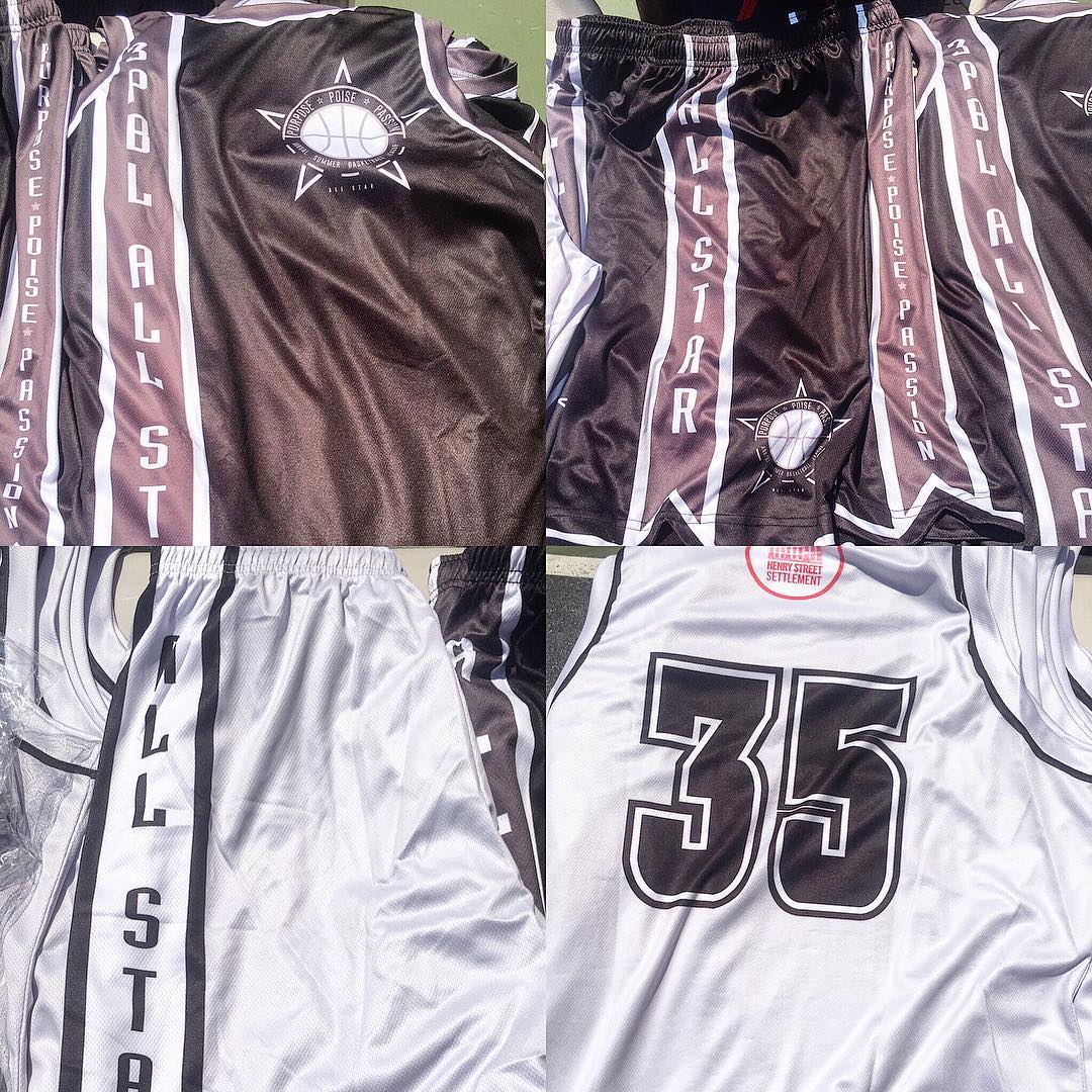 Brown Black and White Basketball Uniforms, Jersey and Shorts