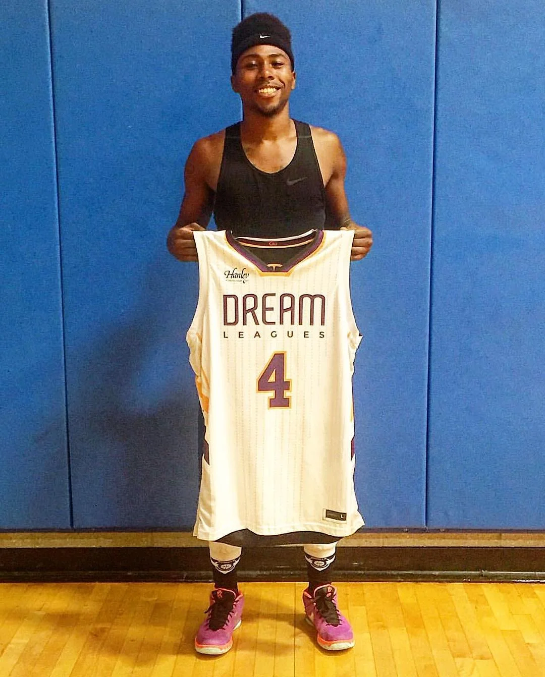 DREAM White Black and Brown Basketball Uniforms, Jerseys