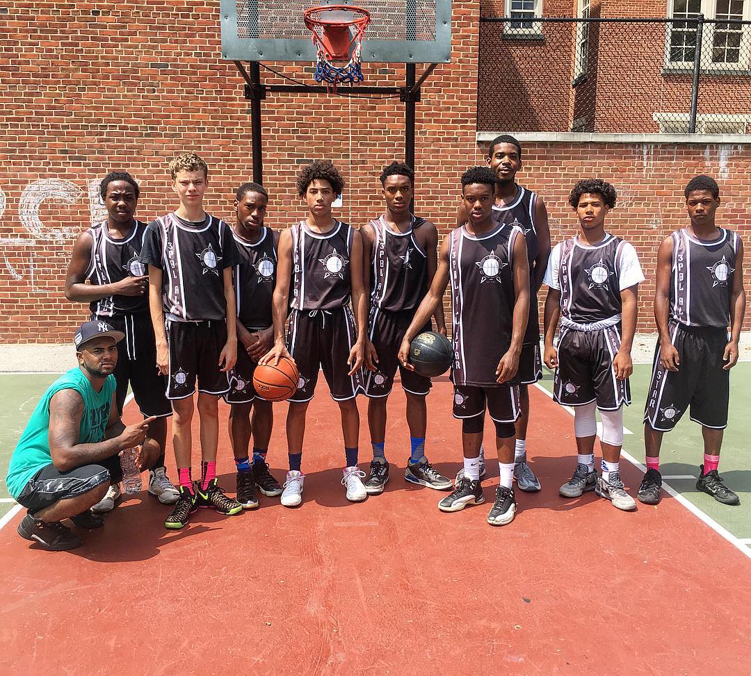 Brown and White Basketball Uniforms, Jersey and Shorts 