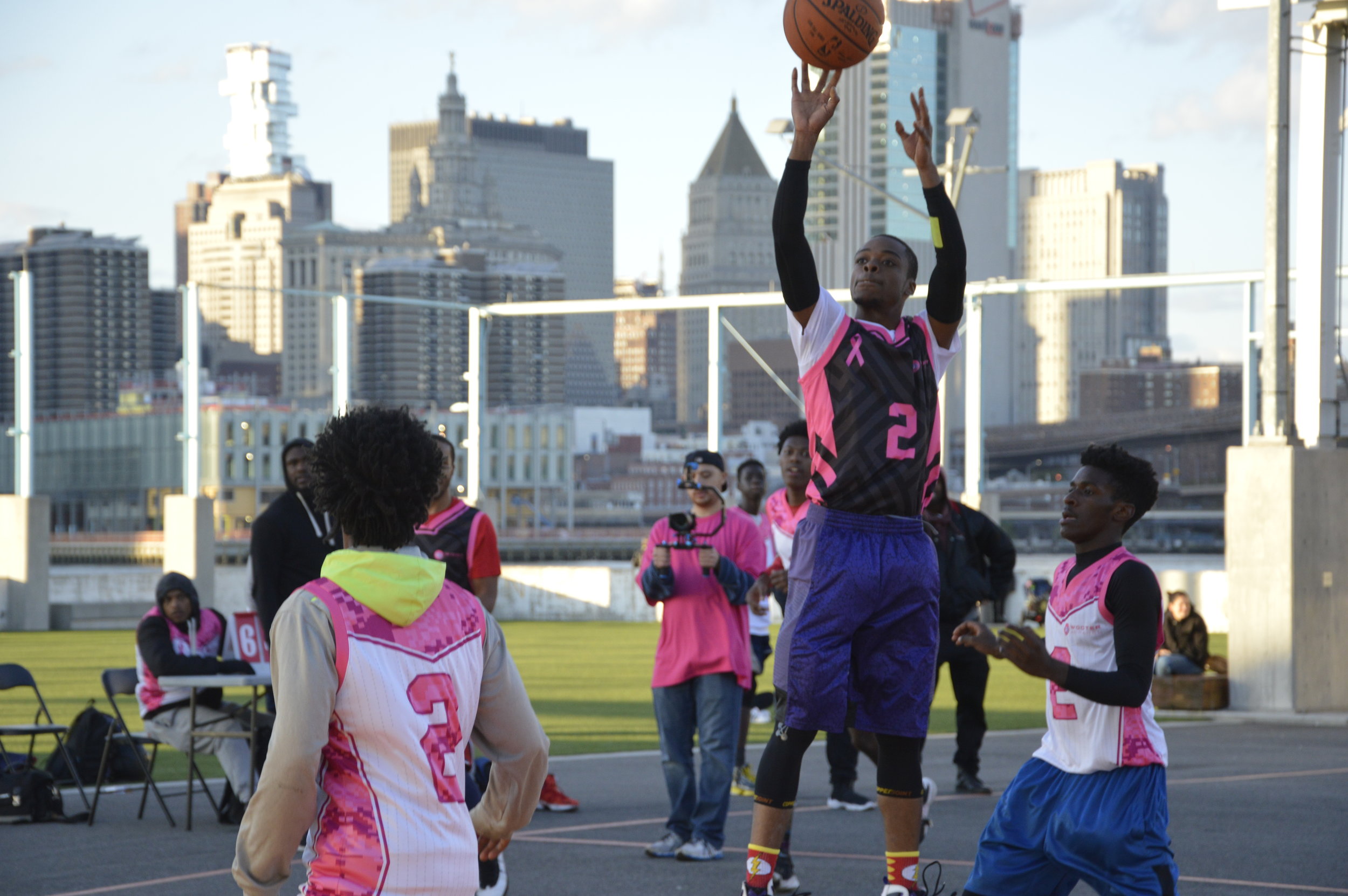 Yellow Pink White Black Blue and Grey Basketball Uniforms, Jersey and Shorts