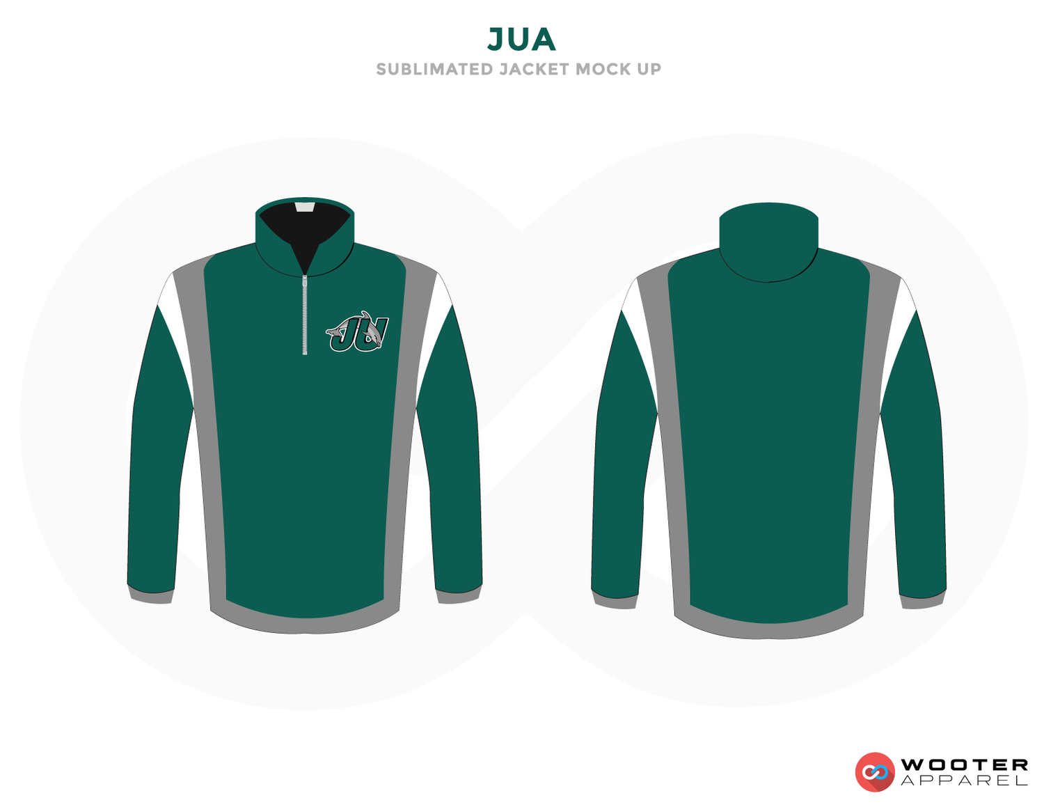 JUA Sea Green Grey Black and White Baseball Uniforms, Jerseys