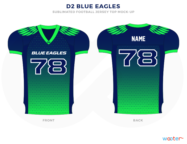 blue green jersey