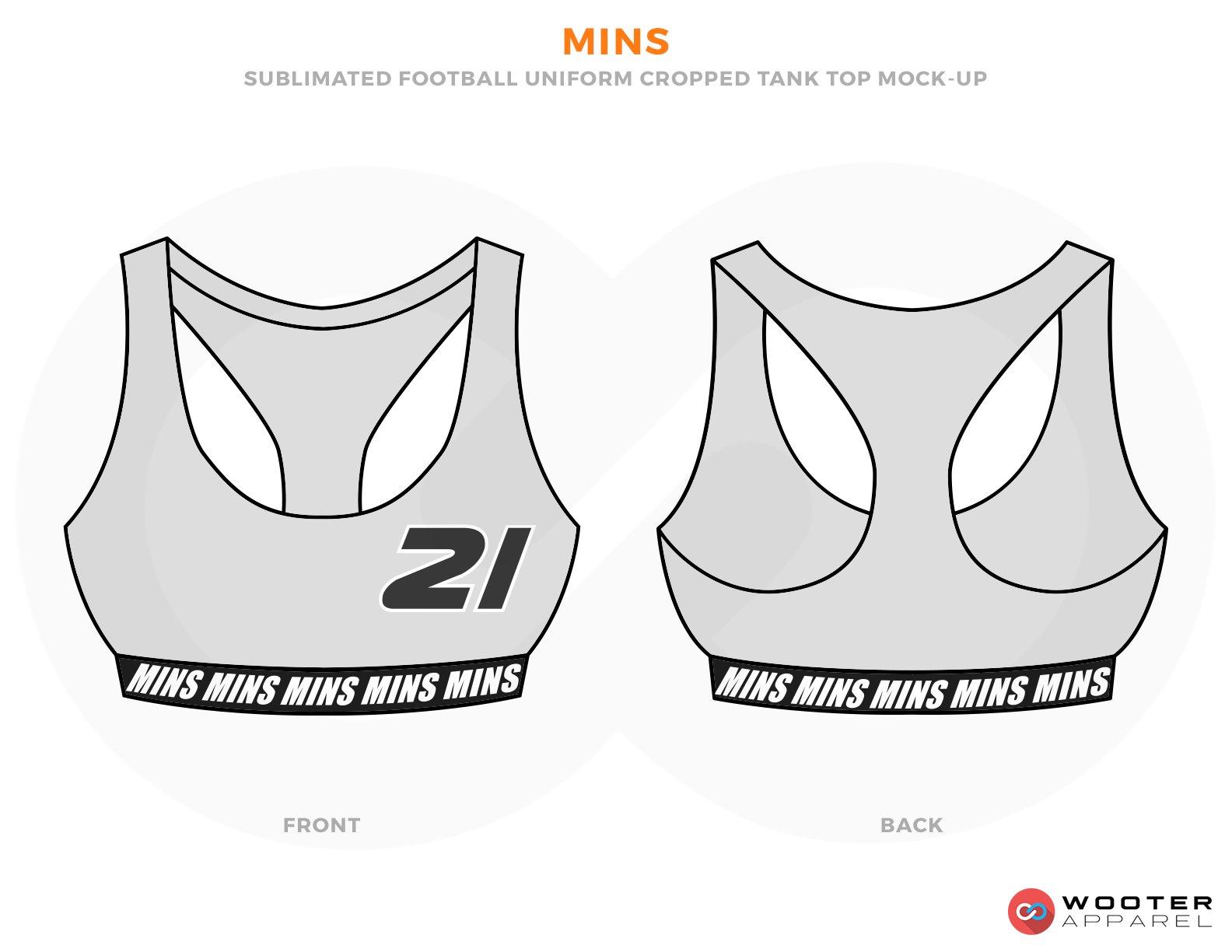 MINS Grey Black and White Football Uniforms,Bikini