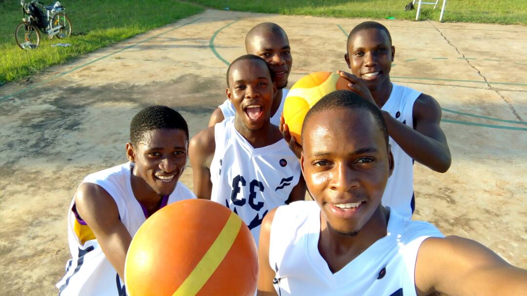 Hamid and his friends in Africa rockin' Wooter Apparel uniforms.