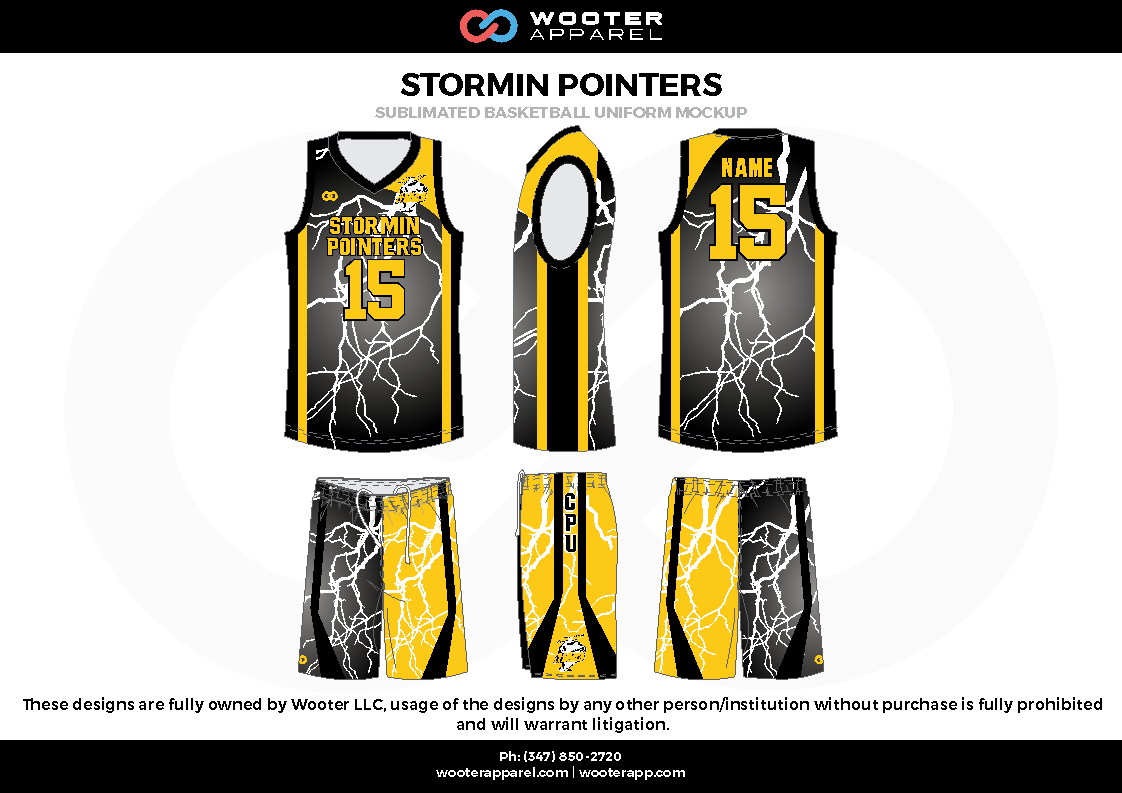 basketball jersey design 2018 yellow