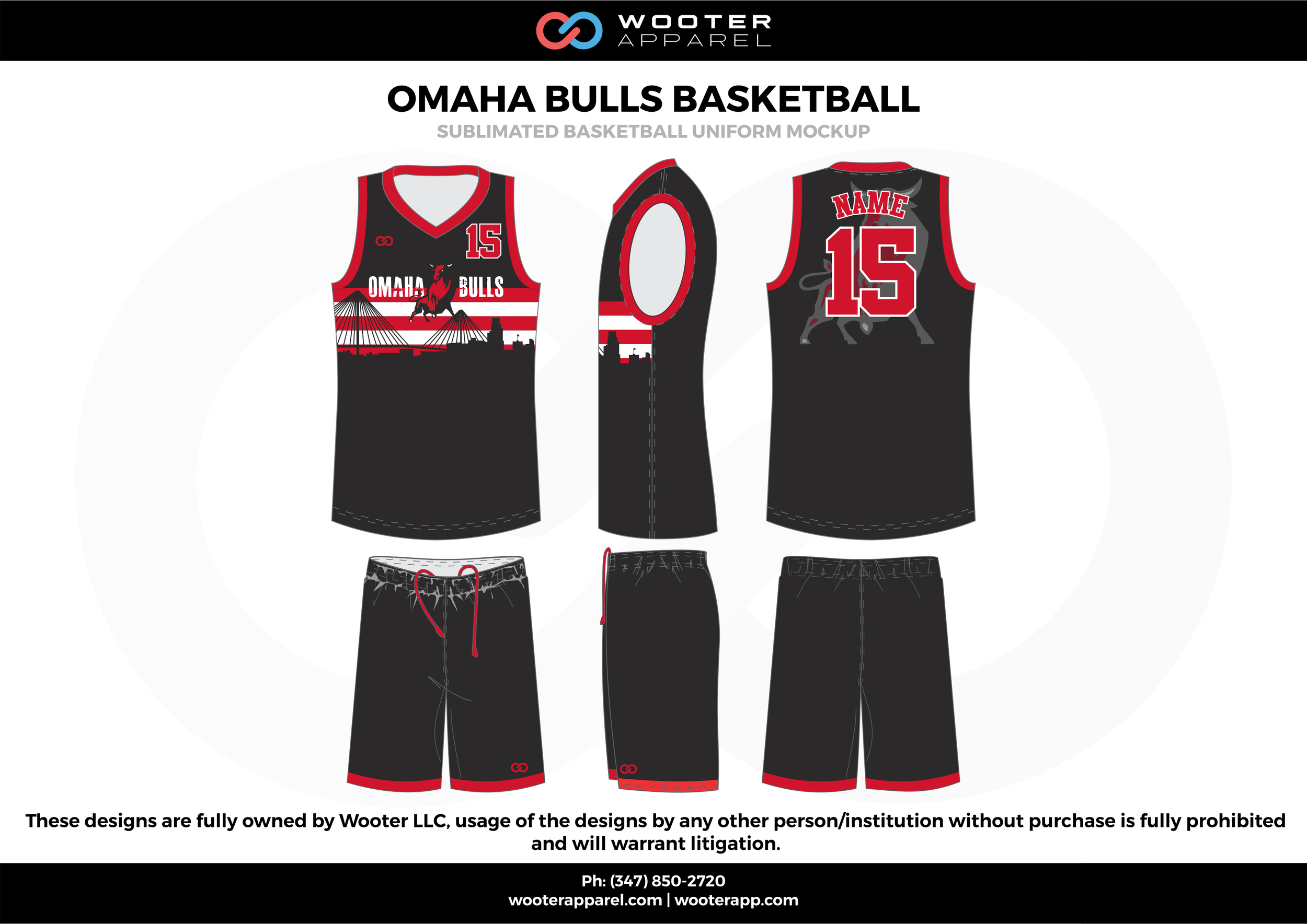 Buy Custom Basketball Uniforms Sublimated Basketball Uniforms Wooter Apparel