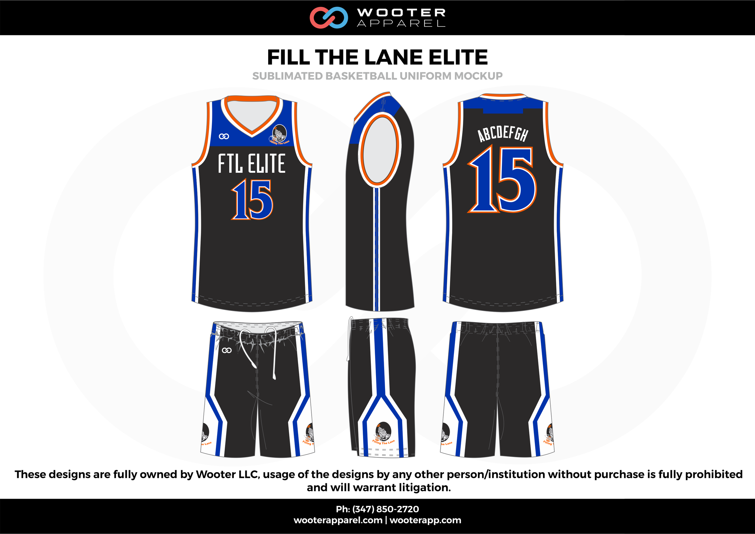 basketball jersey design black and blue