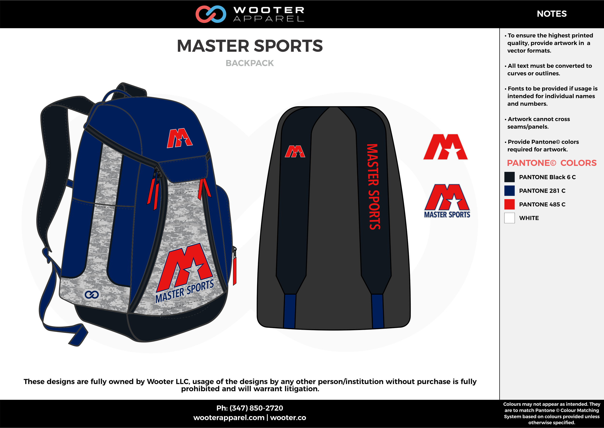 Custom Built Sublimated Backpacks | Customize Your Own Backpacks ...