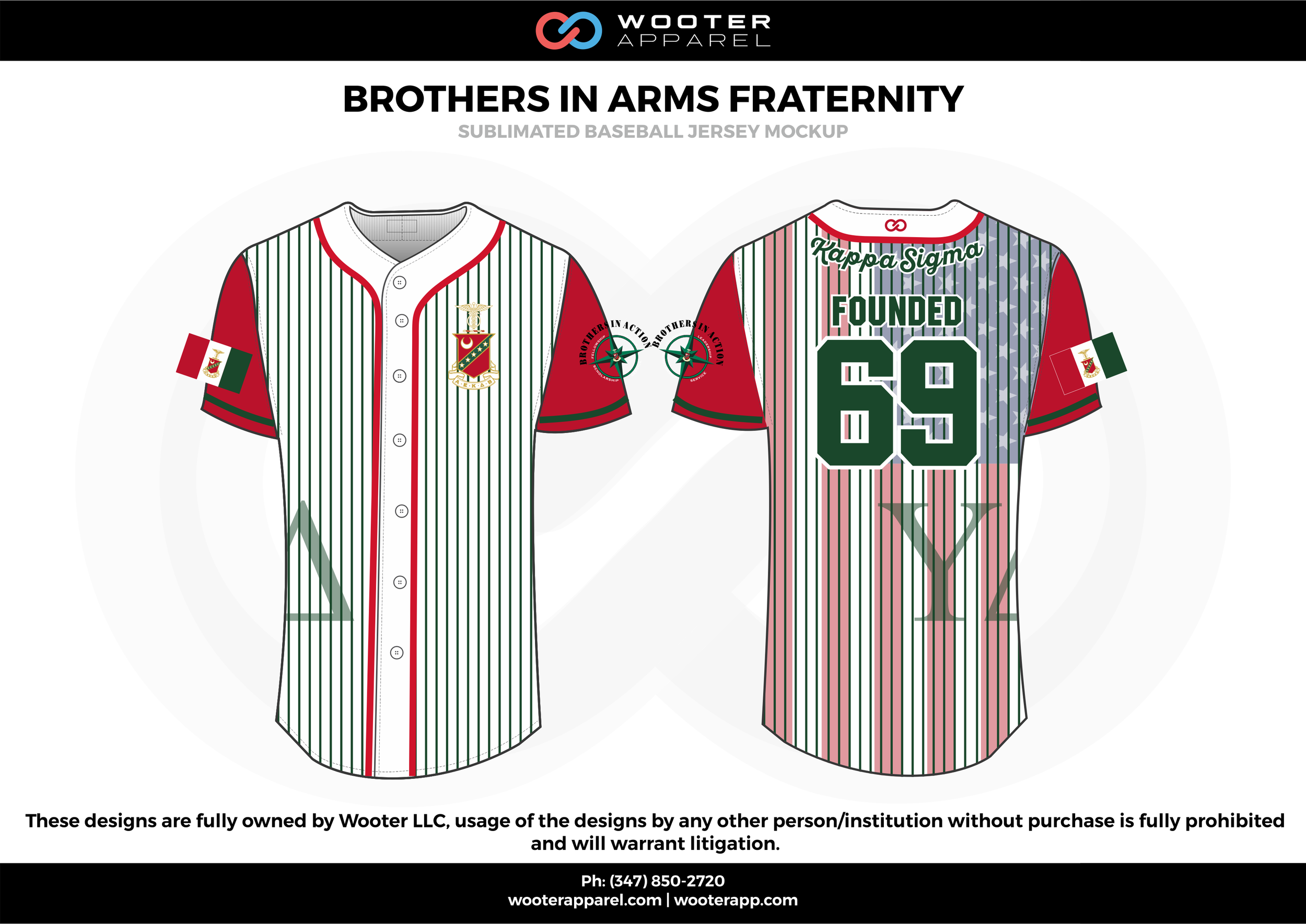 kappa sigma baseball jersey