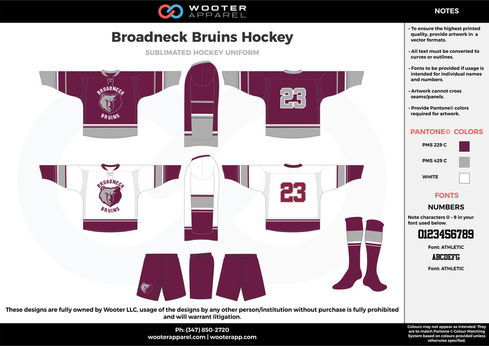 Buy Custom Laced Hockey Jerseys Online, Wooter Apparel