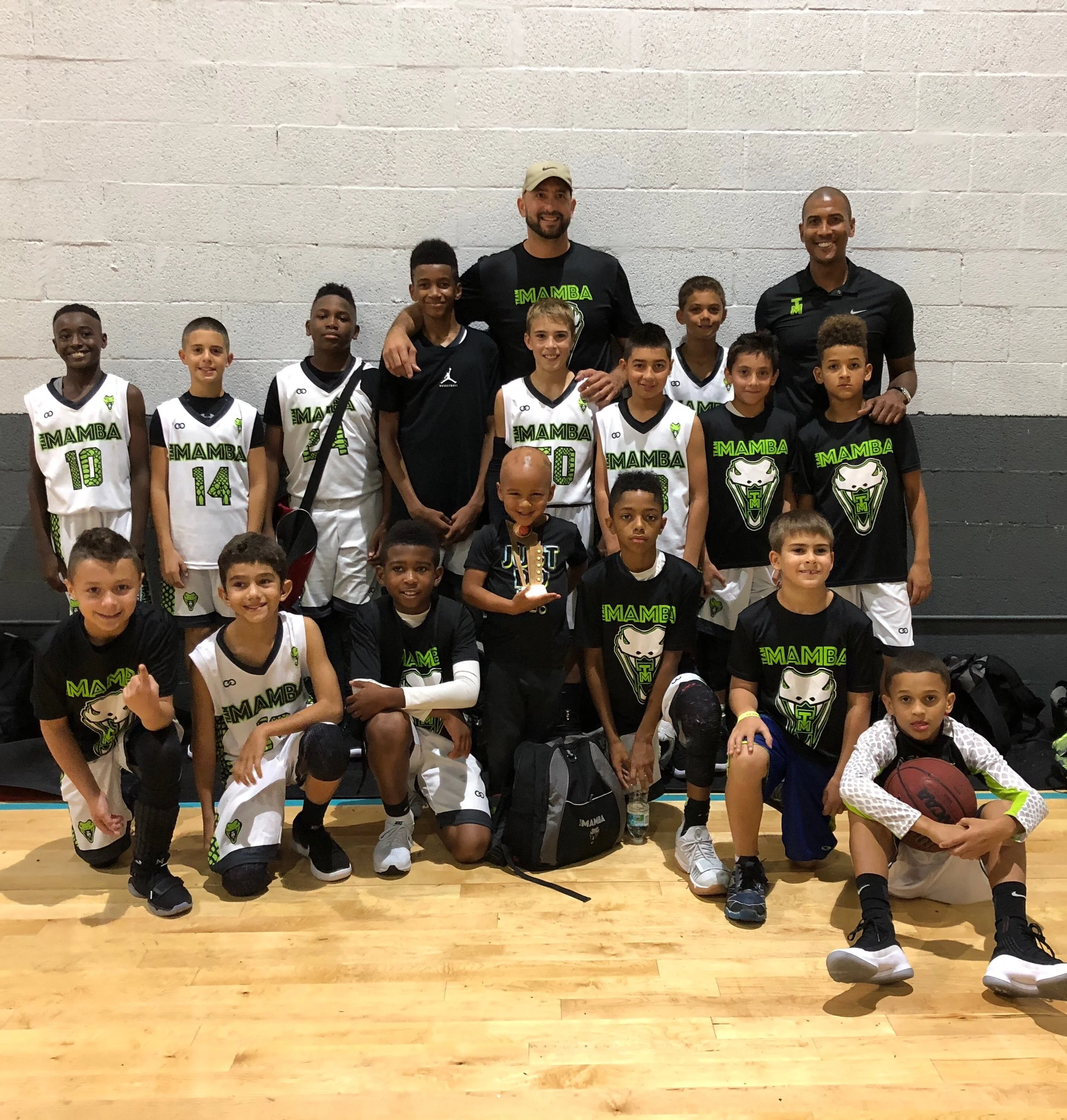 White Black Green sublimated shirts shorts