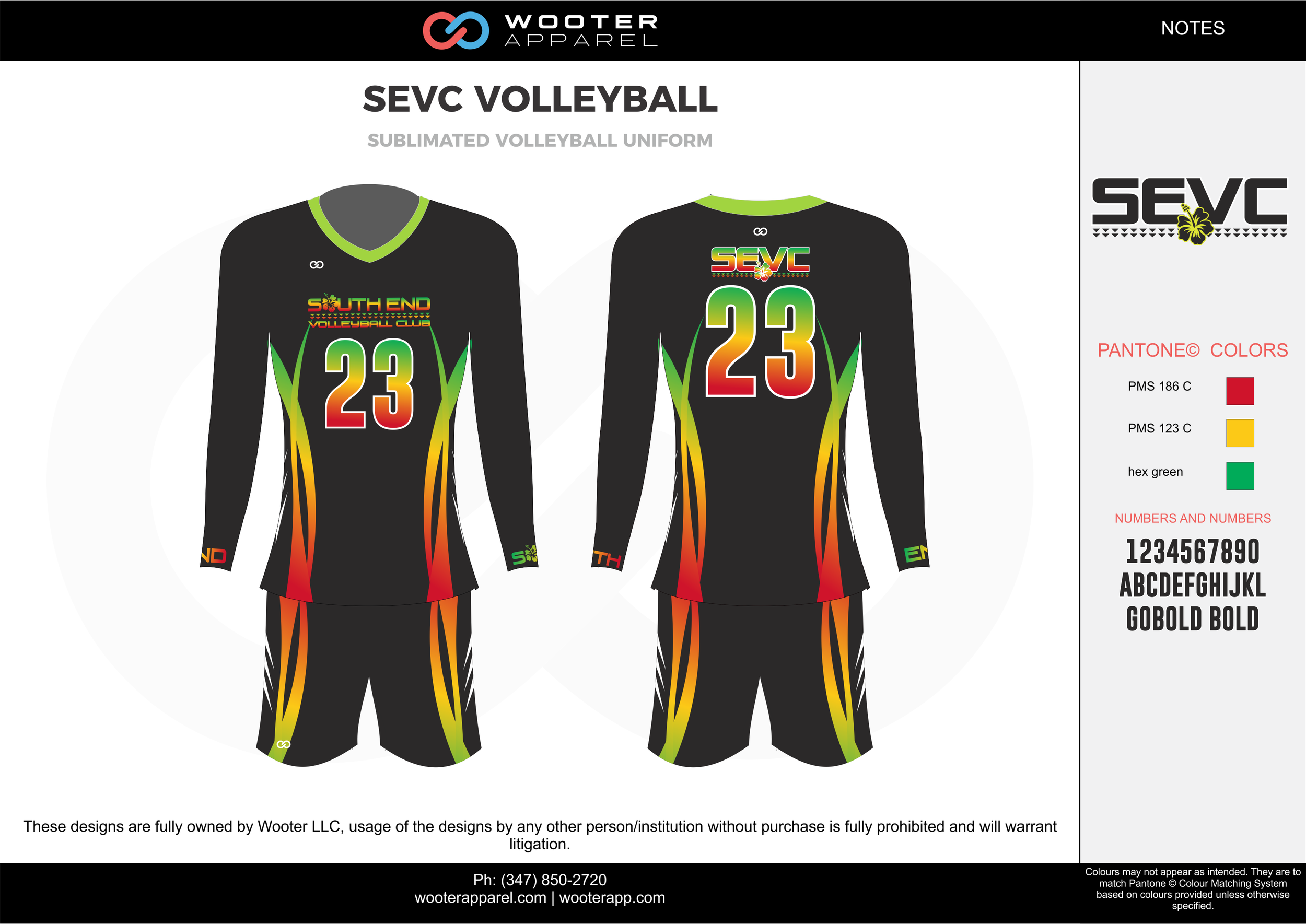 Children's day Sea African Custom Volleyball Jerseys & Uniforms - Volleyball Apparel | Wooter Apparel