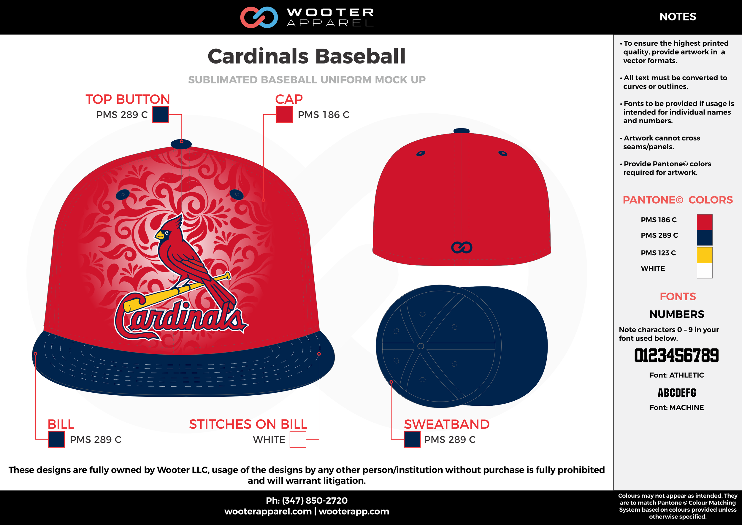 CARDINALS BASEBALL red blue yellow white baseball uniforms caps