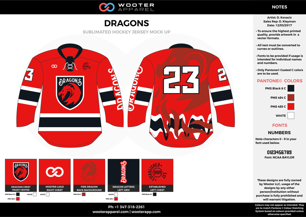 Buy Custom Laced Hockey Jerseys Online, Wooter Apparel