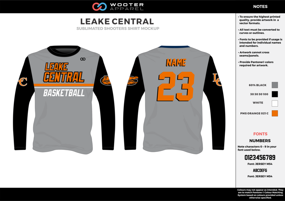 Buy Custom Basketball Shooting Shirts Online, Long Sleeve Shooting Shirts, Wooter Apparel