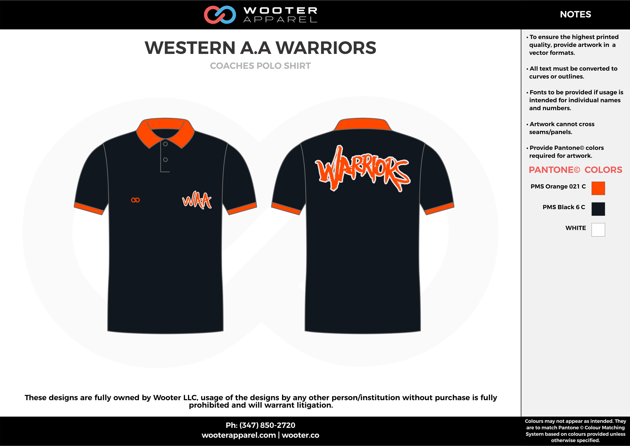 Custom Coach Polos Shirs & Custom Coach Uniforms in 23 Weeks! Wooter Apparel