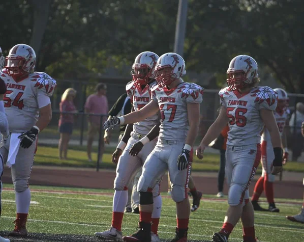White and Red Football jerseys and knickers