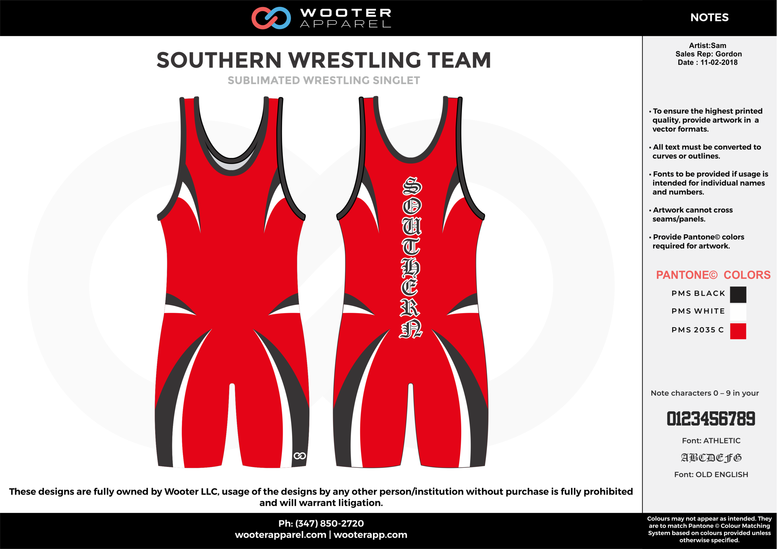 Custom Youth Wrestling Singlets & Uniforms Wooter Apparel
