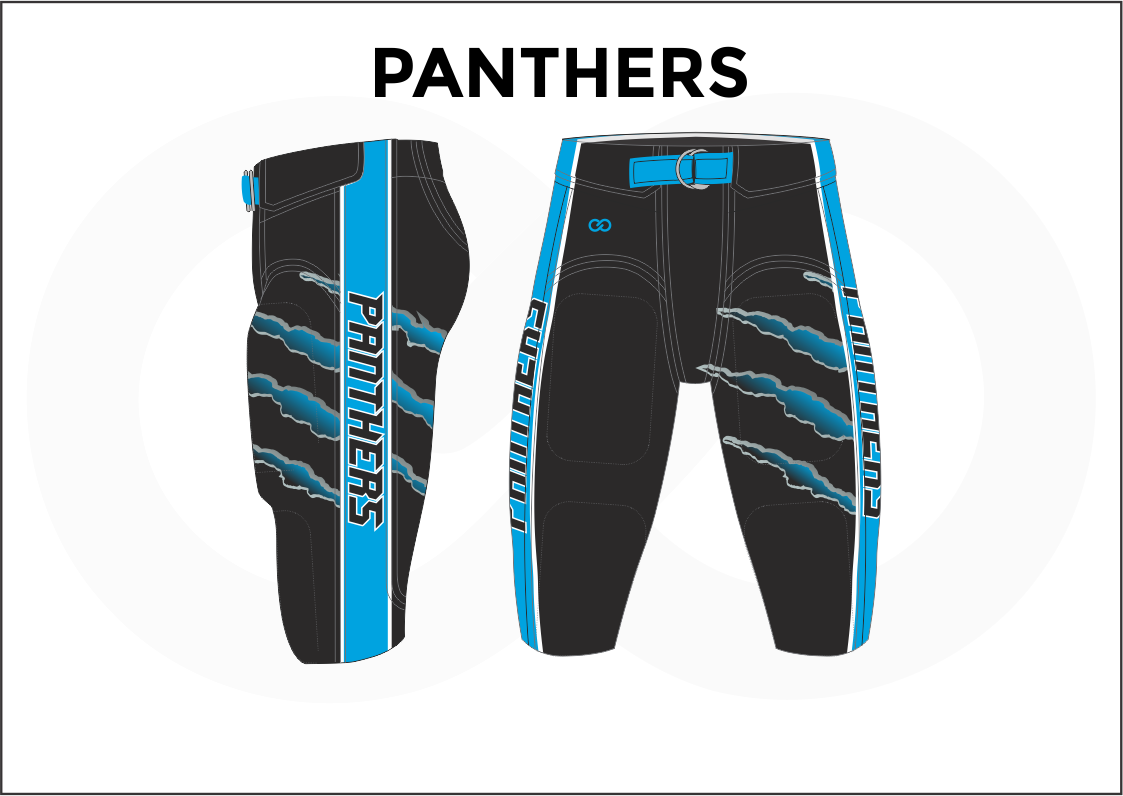 youth blue football pants
