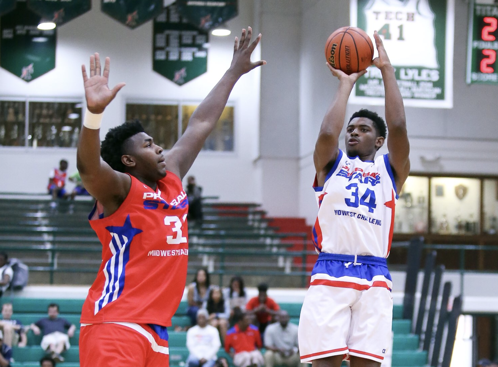The Best In The Midwest: In May, 45 of the most talented senior High School Boys basketball players from Indiana, Illinois, Michigan, and Wisconsin tossed on their red, white, and blue Wooter jerseys and competed in the Prep Ball Stars Midwest Challenge, paving the way for further showcase tournaments coming up in August and September. 