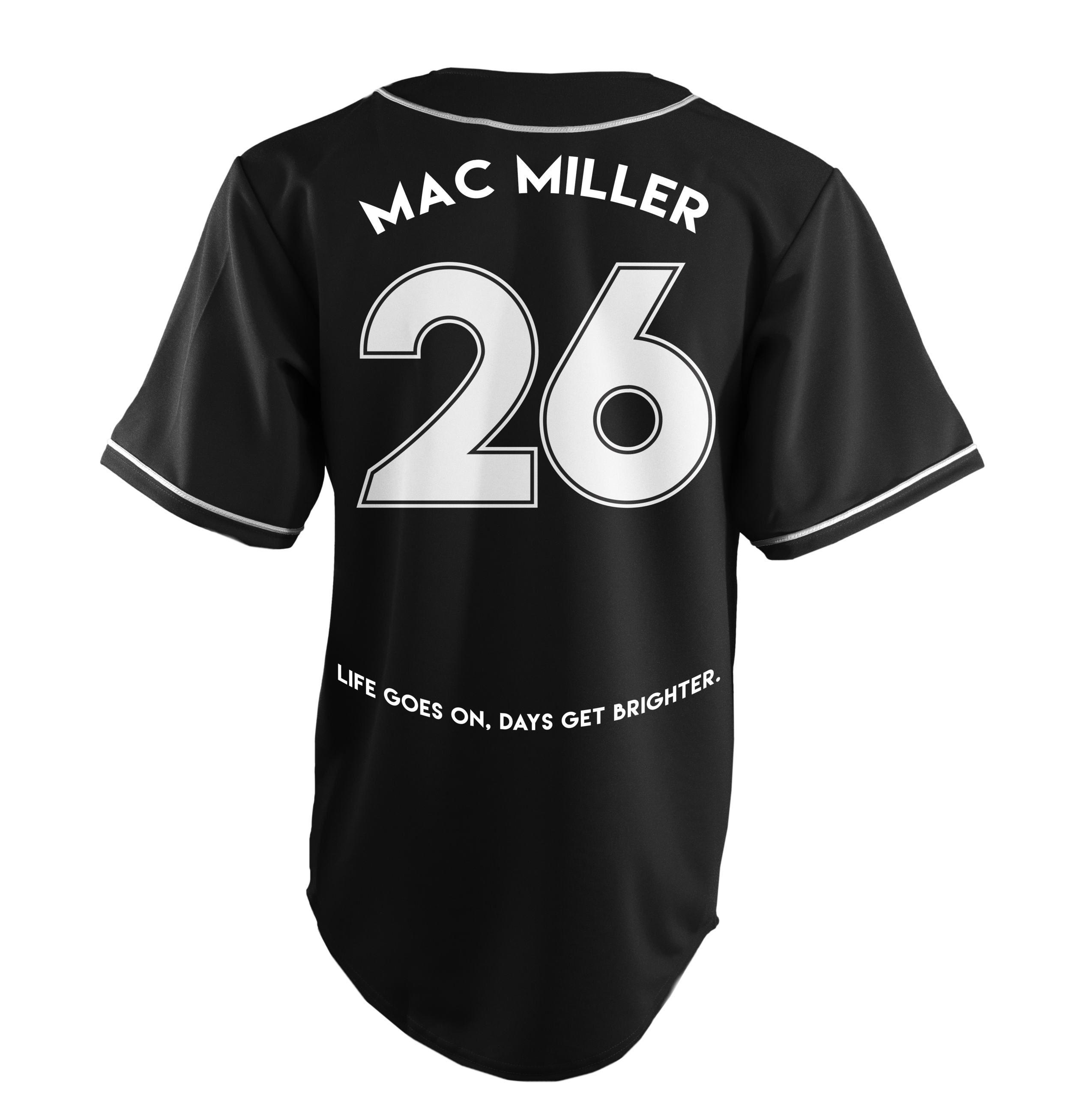 mac miller baseball jersey