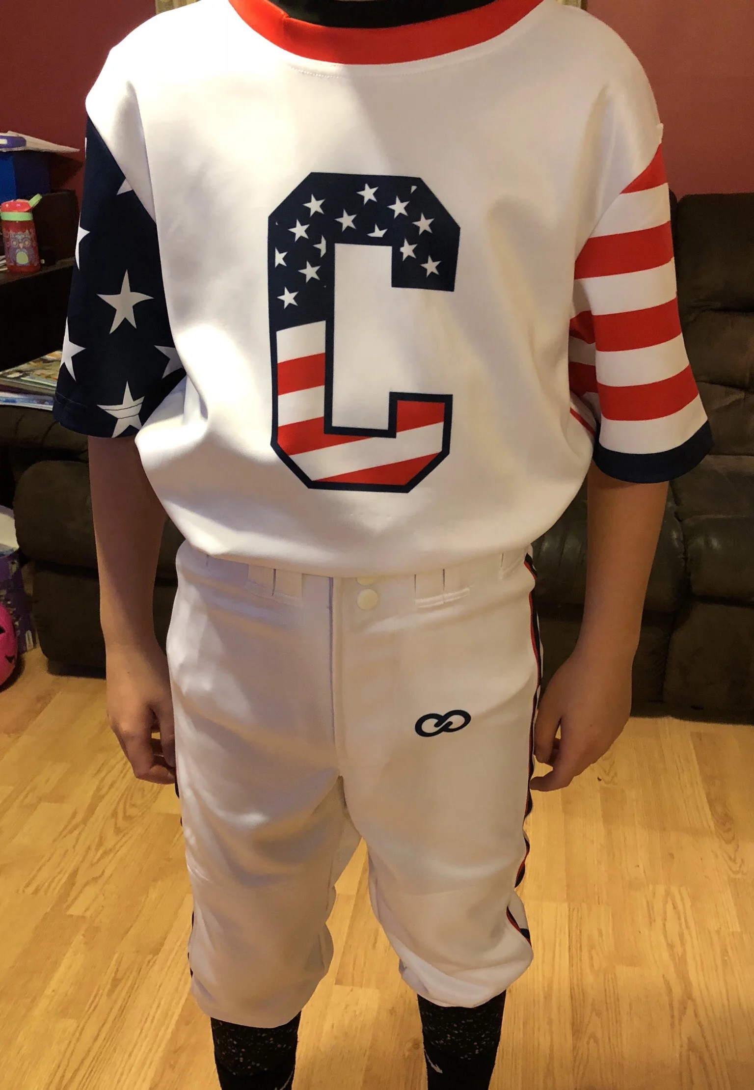 White Red Navy Blue Baseball Uniforms, Jerseys Shirts, and Pants