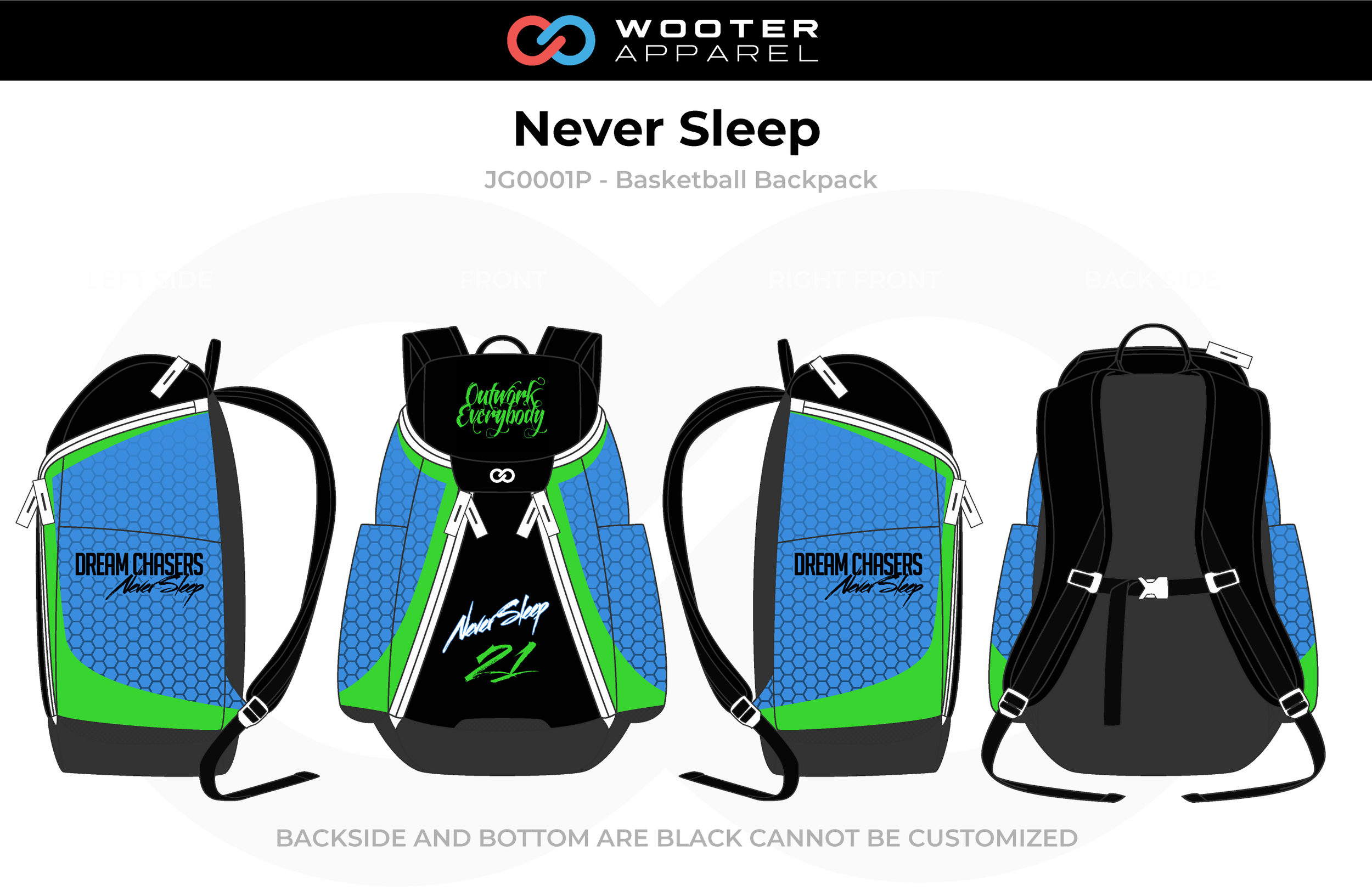 Custom Made Backpacks | Design Your Own Backpacks | Wooter Apparel