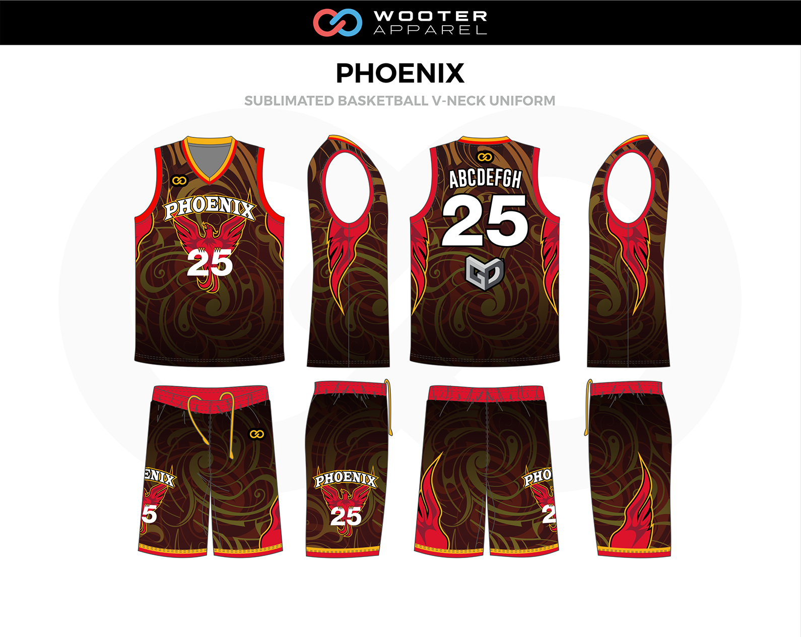 phoenix jersey design pba