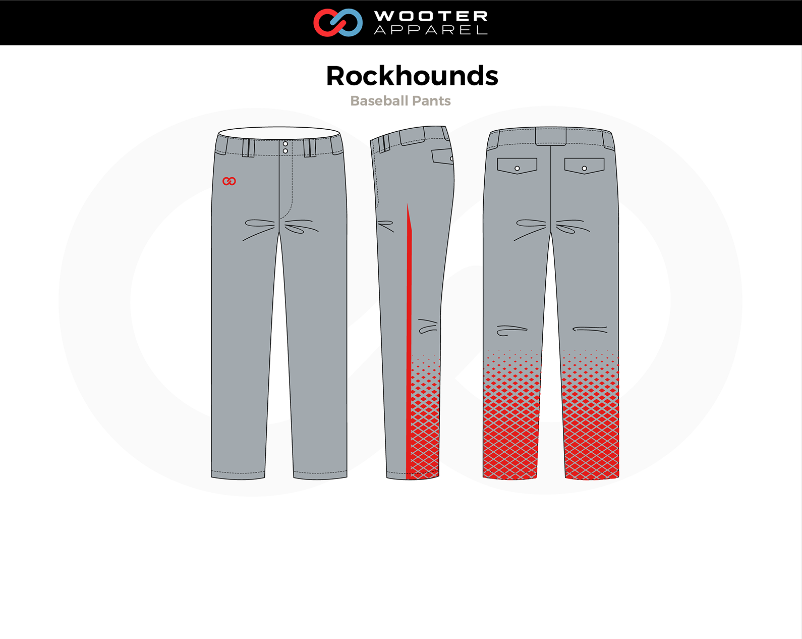 Rockhounds - Men's Baseball Pants-01.png