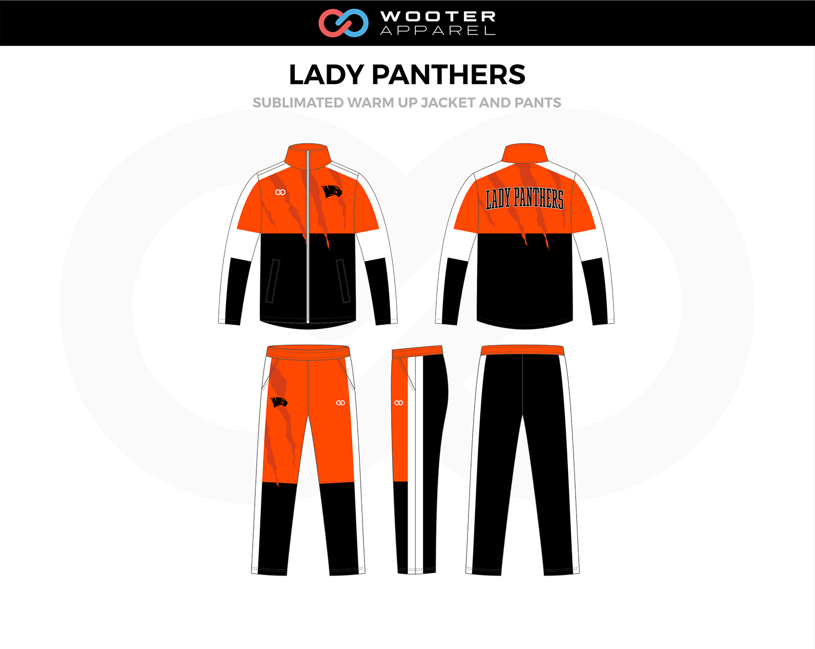 Track Jacket Pants Designs Custom Tracksuits Wooter Apparel