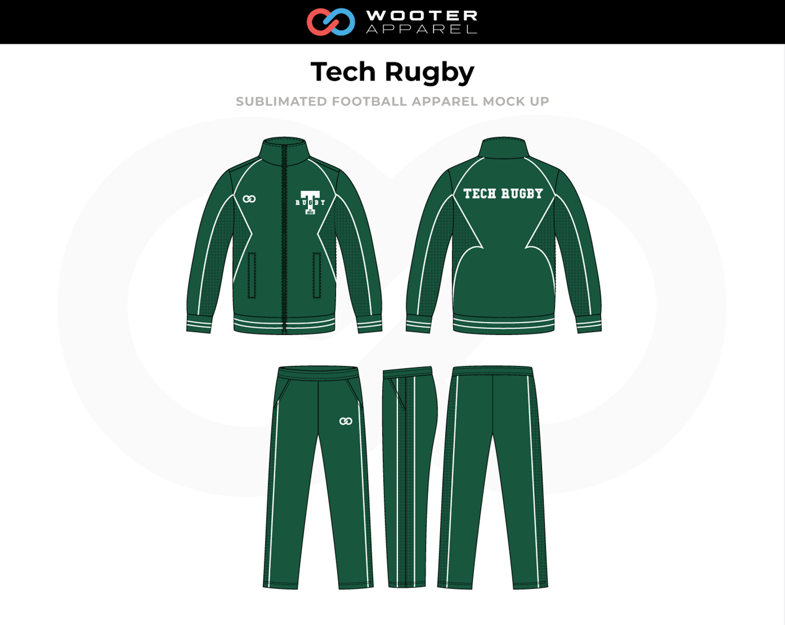 Track Jacket & Pants Designs Custom Tracksuits Wooter Apparel